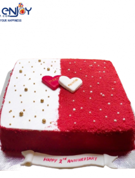 Romantic Red velvet Cake